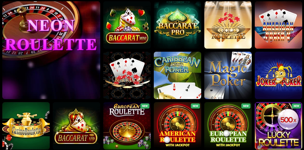 slots city table games